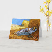Van Gogh: De Rust van de middag van het Werk Kaart (Gele Bloem)