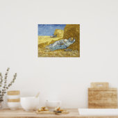 Van Gogh - De Siesta (Naar Millet) Poster (Keuken)