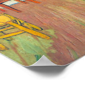 Van Gogh - De slaapkamer in Arles Saint-Remy Poster (Hoek)