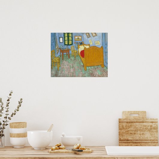 Van Gogh - De slaapkamer Poster (Keuken)