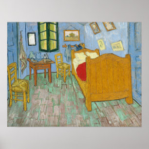 Van Gogh - De slaapkamer Poster