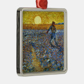 Van Gogh - De Sower Metalen Ornament (Rechts)