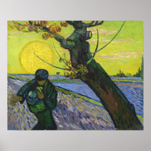 Van Gogh - De Sower Poster