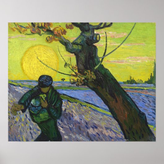 Van Gogh - De Sower Poster (Voorkant)