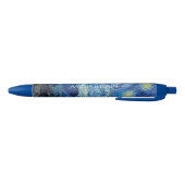 Van Gogh – De sterrenhemel – Eigen tekst Zwarte Inkt Pen (Bodem)