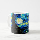 Van Gogh - De sterrenhemel Koffiemok (Voorkant links)