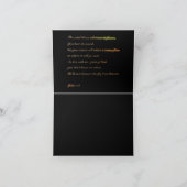 Van Gogh - De sterrenhemel - Witte kerstkaart Kaart (Binnen)