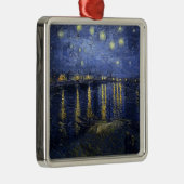 Van Gogh, De sterrennacht, 1888 Metalen Ornament (Rechts)