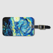 Van Gogh - De sterrennacht Bagagelabel (Voorkant (horizontaal))