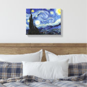 Van Gogh De Sterrennacht Canvas Afdruk (Insitu (Slaapkamer))