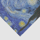 Van Gogh de Sterrennacht drukt het weefselpapier a Tissuepapier (Detail)