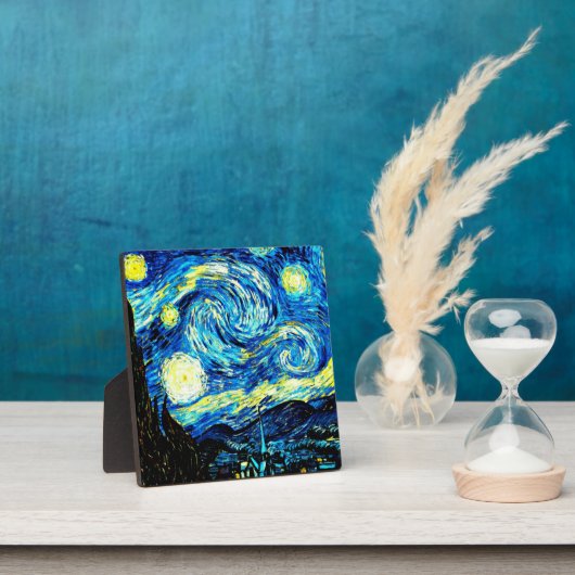 Van Gogh - De sterrennacht  Fotoplaat (Insitu)