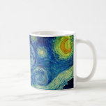 Van Gogh - De Sterrennacht Koffiemok<br><div class="desc">Van Gogh's Art Work - "The Sterrennacht" staat op deze mok. Een nachtelijke hemel zo levend met sombere zeugen! **Bekijk verwante producten met dit ontwerp in onze winkel en ontdek verbluffende opties met dit prachtige afbeelding: https://www.zazzle.com/collections/arty_gifts_for_the_van_gogh_fan_in_your_life-119079521028472120?rf=238919973384052768</div>