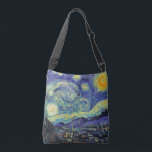 Van Gogh De Sterrennacht Kruiskamer Crossbody Tas<br><div class="desc">Functionele kunst van onze favoriete kunstenaar Van Gogh. 
De Sterrennacht van Vincent Van Gogh van juni 1889</div>