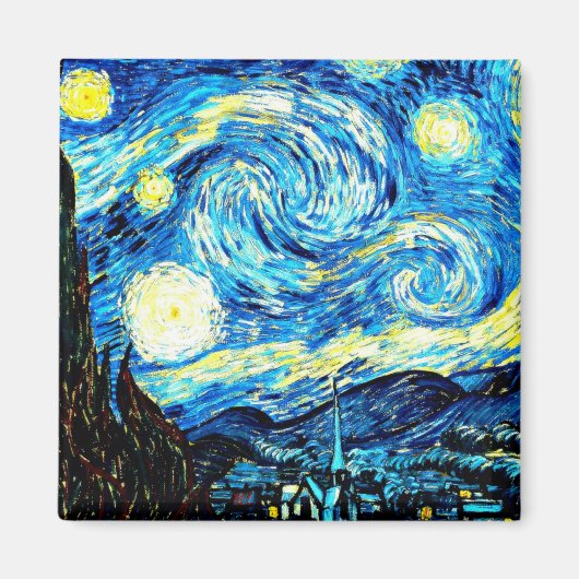 Van Gogh, De sterrennacht, Magneet (Voorkant)