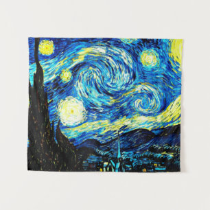 Van Gogh - De sterrennacht, Wandkleed