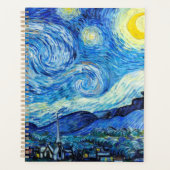 Van Gogh De Sterrennacht Week/Maandelijkse Planner (Voorkant)