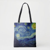 Van Gogh - De Sterrennacht winkelen Tote Bag (Voorkant)