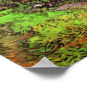 Van Gogh - de tuin van het ziekenhuis Saint-Paul Poster (Hoek)