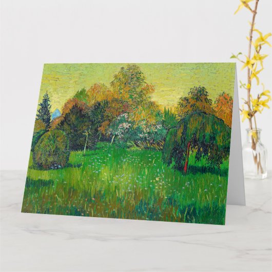 Van Gogh - De tuinkaart van de dichter Kaart (Gele Bloem)