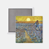 Van Gogh - De Zaaier Magneet (Voorkant / Achterkant)