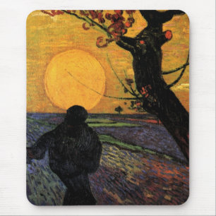 Van Gogh; De Zaaier, Oude Boerenarbeider Muismat
