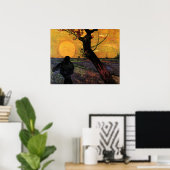 Van Gogh; De Zaaier, Oude Boerenarbeider Poster (Thuiskantoor)