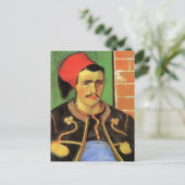 Van Gogh, de Zouave, de  impressionistische Kunst Briefkaart (Staand voorkant)