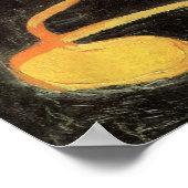 Van Gogh, De Zouave, Vintage Impressionisme Kunst Poster (Hoek)