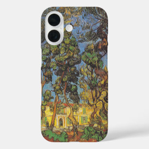 Van Gogh Dennenbomen - Klassieke Tuinkunst iPhone 16 Hoesje