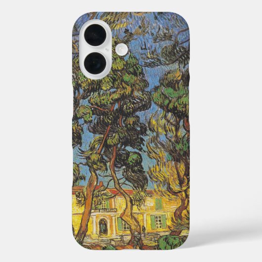 Van Gogh Dennenbomen - Klassieke Tuinkunst Case-Mate iPhone Case (Achterkant)