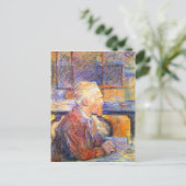 Van Gogh door Toulouse-Lautrec Briefkaart (Staand voorkant)
