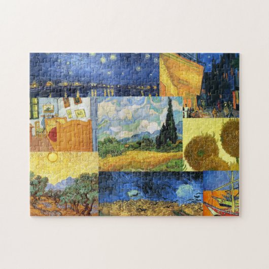 Van Gogh Dream Paintings Art Jigzaag Puzzle Legpuzzel (Horizontaal)