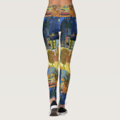 Van Gogh Dream Paintings Art Leggings (Achterkant)
