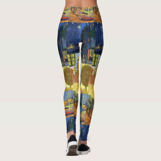Van Gogh Dream Paintings Art Leggings (Achterkant)
