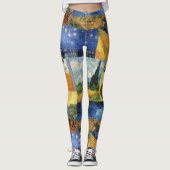 Van Gogh Dream Paintings Art Leggings (Voorkant)
