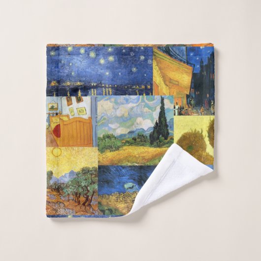 Van Gogh Dream Paintings Art Towel Set Bad Handdoek (Wasdoekje)