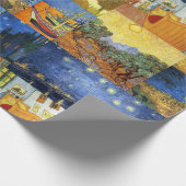 Van Gogh Dream Paintings Art Wrapping Paper Cadeaupapier (Hoek)