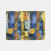 Van Gogh Dream schilderijen Art Fleece Blanket (Voorkant (Horizontaal))