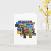 Van Gogh Dreams Citaat Kaart (Gele Bloem)
