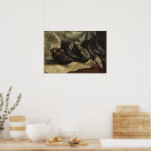 Van Gogh - Drie paar schoenen 1886 Poster (Keuken)