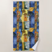 Van Gogh Droom Schilderijen Kunst Strand Handdoek (Voorkant)