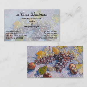 Van Gogh Druiven en Appels Stilleven Kunstprint Visitekaartje