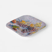 Van Gogh - druiven, luiers, peren en appelen, Papieren Bordje (Gebogen)