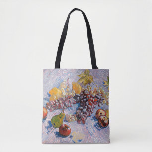 Van Gogh - druiven, luiers, peren en appelen, Tote Bag