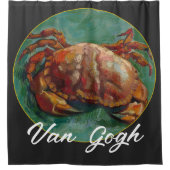 Van Gogh Dungeness Krab 2032 2033 2034 2035 Douchegordijn (Voorkant)