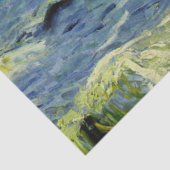 Van Gogh - Een Geviste boot bij Zee, Tissuepapier (Detail)