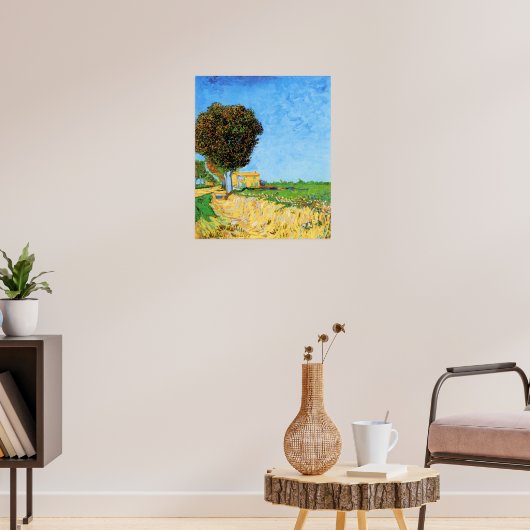 Van Gogh - Een Laan bij Arles, Poster (Woonkamer 3)