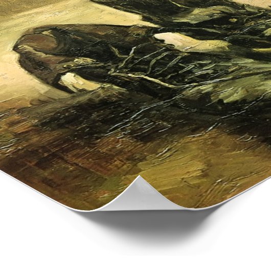 Van Gogh - Een paar schoenen Poster (Hoek)