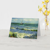 Van Gogh - Een vissersboot op zee Kaart (Gele Bloem)